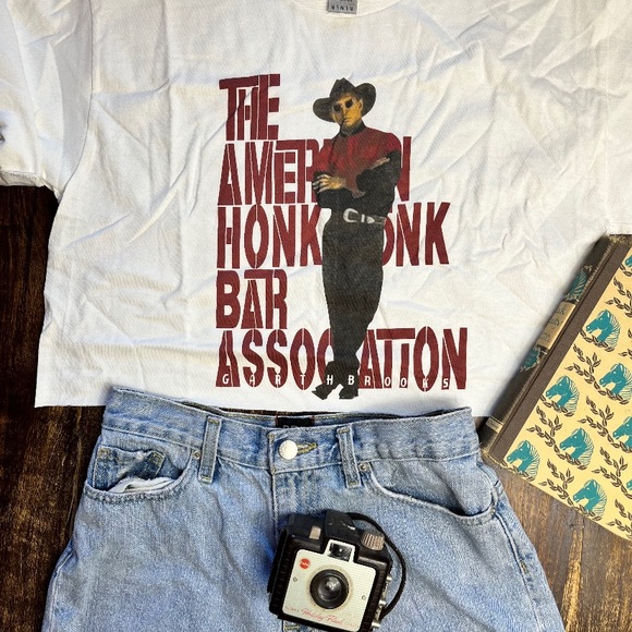 Tops | Garth Brooks The American Honky Tonk Bar Association Graphic ...
